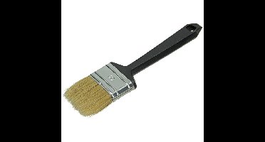 Voordeelkwast plat - 100% varkenshaar - 50 mm