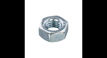 100x Hoenderdaal zeskantmoer - VZ - SW-24 - M16