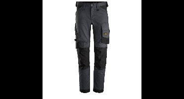 Snickers Workwear 6341 Werkbroek grijs/zwart - maat 46
