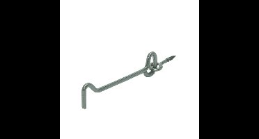 Gebr. Bodegraven windhaak compleet - 200xØ5,8mm - rammelvrij - RVS A2