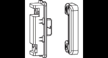 Roto Middensluiter kozijndeel FT30 606612