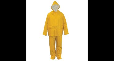 Regenpak - PVC rayon - geel - XXL