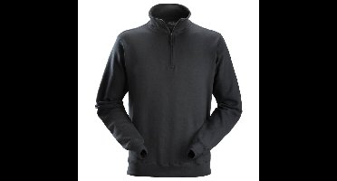 Snickers Workwear ½ Zip sweatshirt - Workwear - 2818 - zwart - maat XXL