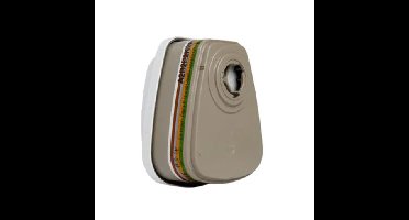 3M gas-/damp- en deeltjesfilter - A2B2E2K2HgP3 + Formaldehyde - 6099