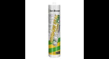 Zwaluw Window Seal Plus - beglazingskit - 310 ml koker - grijs