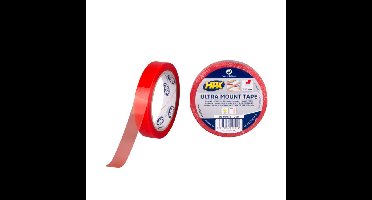 HPX bevestigingstape - Ultra Mount - 19 mm x 10 m - transparant