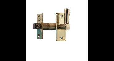 Nemef insteekgrendel - doornmaat 50mm - messing - 2600/6