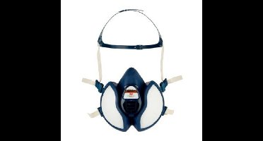 3M Onderhoudsvrij herbruikbaar halfgelaatsmasker - incl. FFA2P3 R D - 4255+