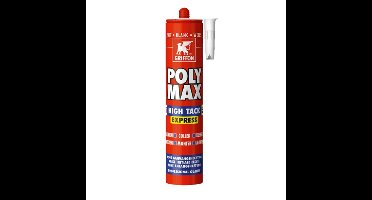 Griffon montagelijm - PolyMax High Tack Express - 435 gram koker - wit