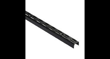 XHANDER wandrail dubbel zwart 96cm