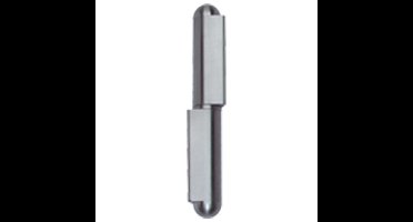 BSW aanlaspaumelle - blank - 160 x 20 mm - 9013 FES