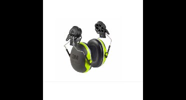 3M PELTOR X4P3 gehoorkappen met helmbevestiging Hi-Viz