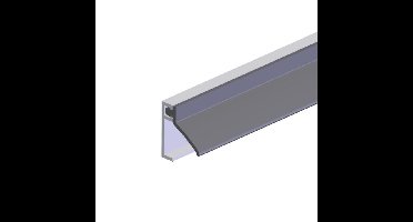 Ellen inbouwtochtprofiel - AIB 3N XL - 2300mm