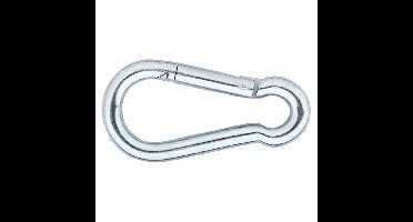 Karabijnhaak gegalvaniseerd - 8 x 80 mm - KAH C 08008