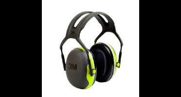 3M PELTOR gehoorkap met hoofdband - X4A - Hi-Viz - 33dB
