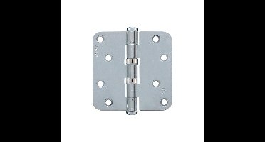 AXA kogellagerscharnier - 89x89mm - Topcoat afgerond - 1533-25-23E