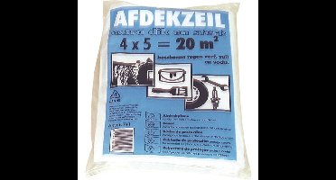 Betra afdekzeil - 4x5 meter - LDPE transparant - dik