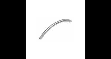 Intersteel meubelgreep - gebogen - ø 10 mm - 145 mm - RVS geborsteld
