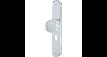 Hoppe knopschild - sleutelgat - 56mm - F1