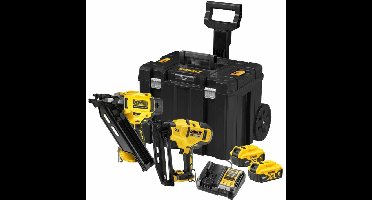 DEWALT DCK246P2T-QW Accu Combiset 18V XR DCN930+DCN660 - Inclusief 2x 5.0Ah Accu, Lader en Koffer