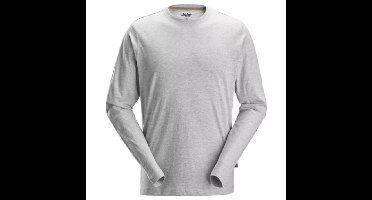 Snickers Workwear 2496 Long Sleeve T-shirt gemeleerd grijs - maat L