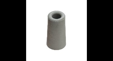 DX deurbuffer conisch - rubber - hoogte 59 mm - grijs
