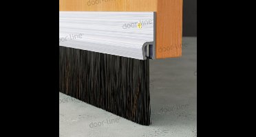 Door-Line tochtborstel - H-profiel - AH5-25 mm - 3000 mm