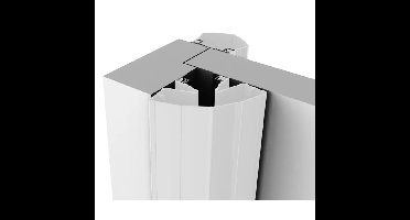 Ellen vingerbeschermingsprofiel - Finprotect Plus 5090 - 250cm - wit RAL9010