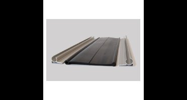 Alprokon deurnaaldprofiel - aluminium 2 x 2500mm - 4030