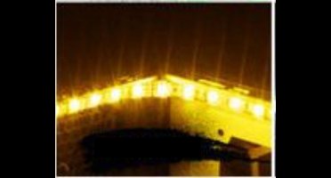 LED strip voor casemodding, 30cm, Geel, 4-pin molex