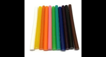 Lijmpatroon 11mm x 200mm,Oranje, per stuk