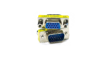 15 HD VGA Gender Changer Adapter Female-Male