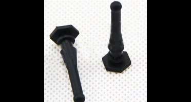 Silicone Rubber Cooling Fan Mounts Anti-Vibration Rubber Mount, set of 4 pcs.