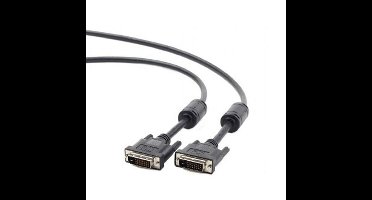Cablexpert DVI-D Dual Link M/M, 1.8m, Zwart
