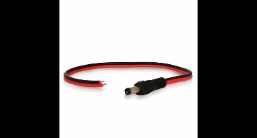 DC Voedingsstekker mannelijk, lengte 500mm