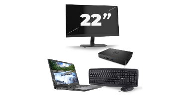 Dell Latitude 7300 - Intel Core i5-8e Generatie - 13 inch - 8GB RAM - 256GB SSD - Windows 11 + 1x 22 inch Monitor