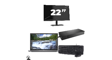 Dell Latitude 7320 - Intel Core i5-11e Generatie - 13 inch - Touch - 16GB RAM - 256GB SSD - Windows 11 Home + 1x 22 inch Monitor