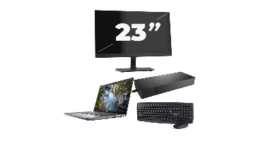 Dell Precision 3550 - Intel Core i7-10e Generatie - 15 inch - 8GB RAM - 256GB SSD - Windows 11 + 1x 23 inch Monitor