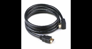 HDMI Cable v2.0a 90°angled ,Into,Gilded,M/M,1.8m