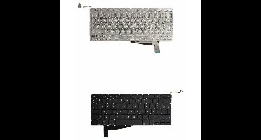 Notebook keyboard for Apple Macbook pro 15.4" A1286 MB985 MB986 AZERTY