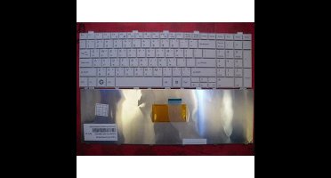 Notebook keyboard for Fujitsu Lifebook AH530 AH531 white