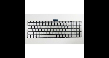 Notebook keyboard for HP Envy 15-U000 without frame silver