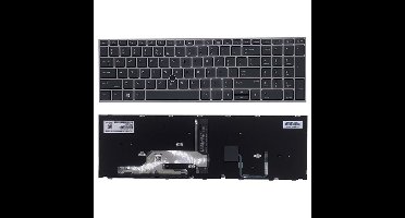 Notebook keyboard for HP Zbook 15 17 G5 G6 with pointstick backlit
