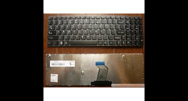Notebook keyboard for Lenovo Ideapad B570 B575 Z575 Z570 series grey frame
