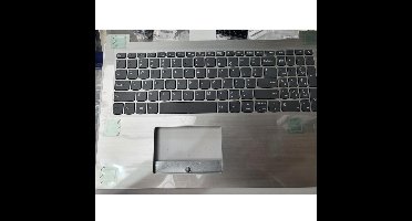 Notebook keyboard for Lenovo IdeaPad 320-15IAP with topcase silver