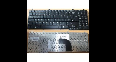 Notebook keyboard for Medion Akoya S5610 Mitac 8227 black