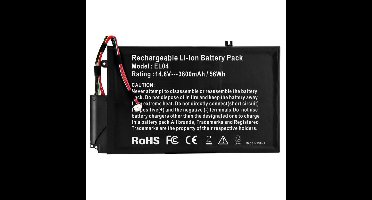 Notebook battery for HP Envy TouchSmart 4-1000 series 14.8V 3500mAh