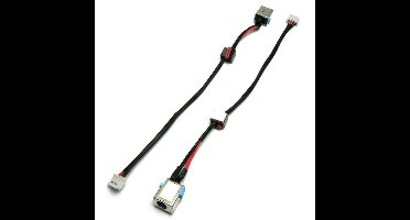Notebook DC power jack for Packard Bell EasyNote TE11 TE11BZ TE11HC with cable