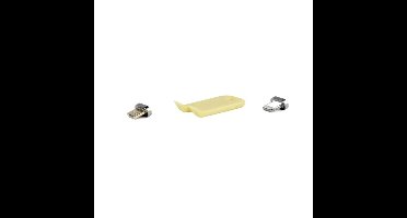 Cablexpert Magnetic USB Charging Combo Cable, Silver, 1m