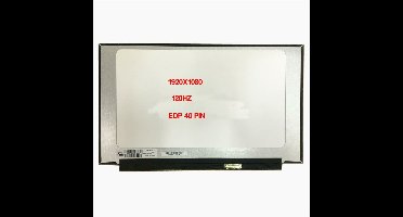 15.6" LED FHD IPS Notebook Matte Scherm EDP 40 pin 120HZ No Brackets